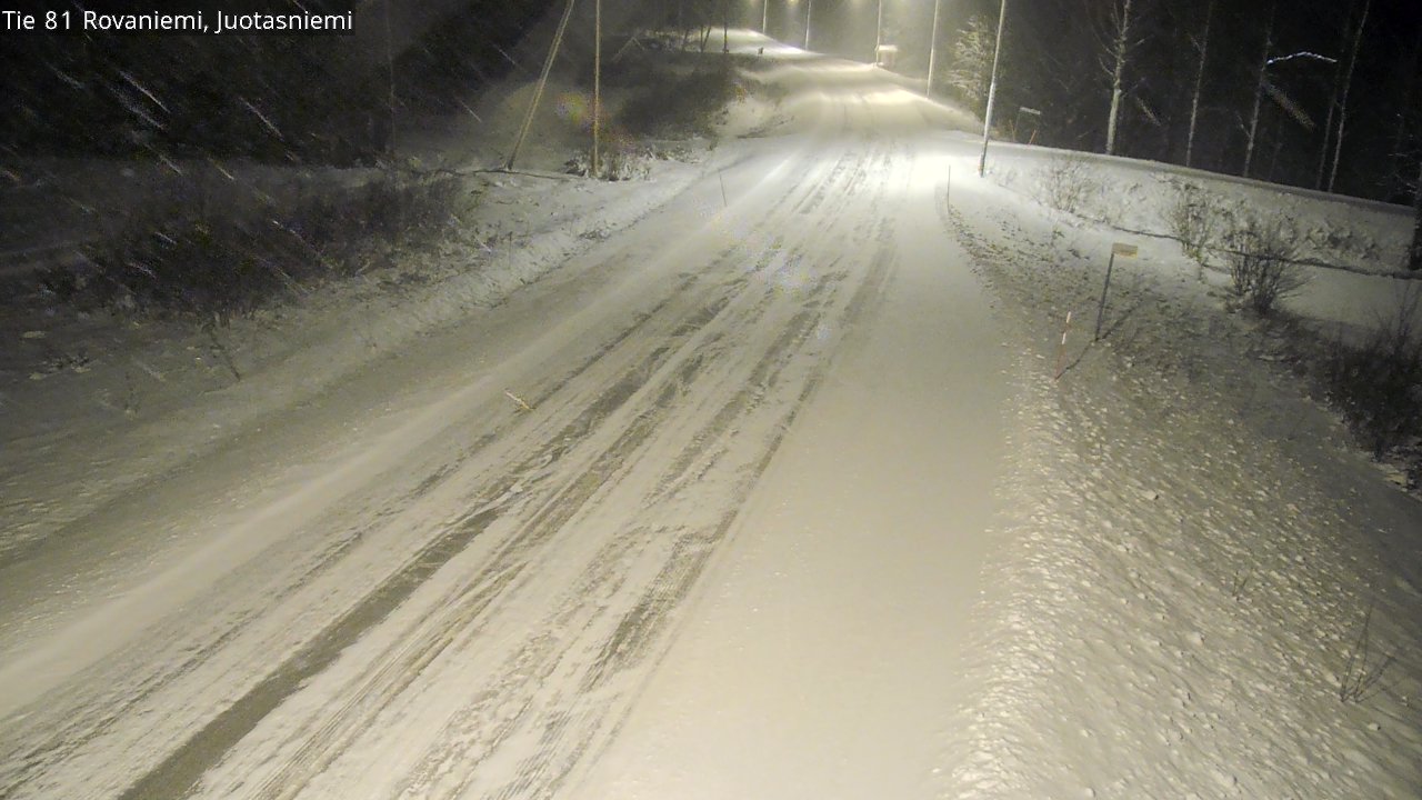 Kelikamerat Kuva Tie 81 Rovaniemi, Juotasniemi, Rovaniemi, Lappi