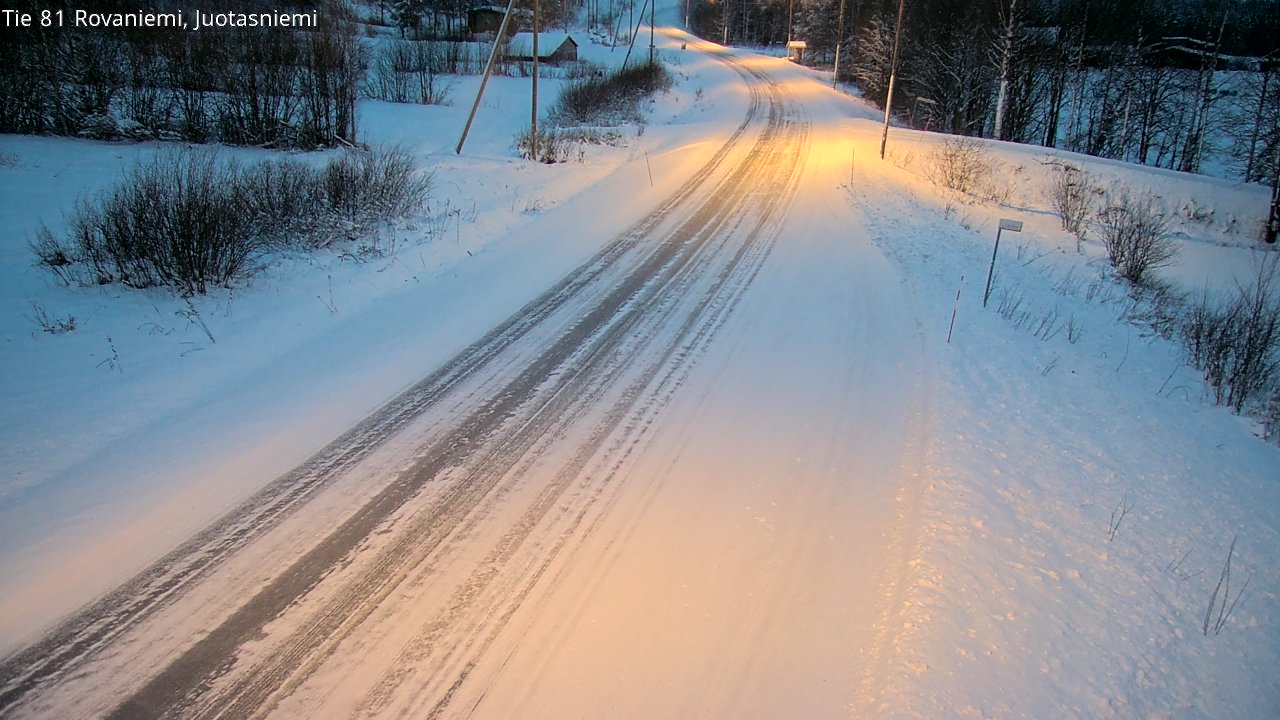 Kelikamerat Kuva Tie 81 Rovaniemi, Juotasniemi, Rovaniemi, Lappi
