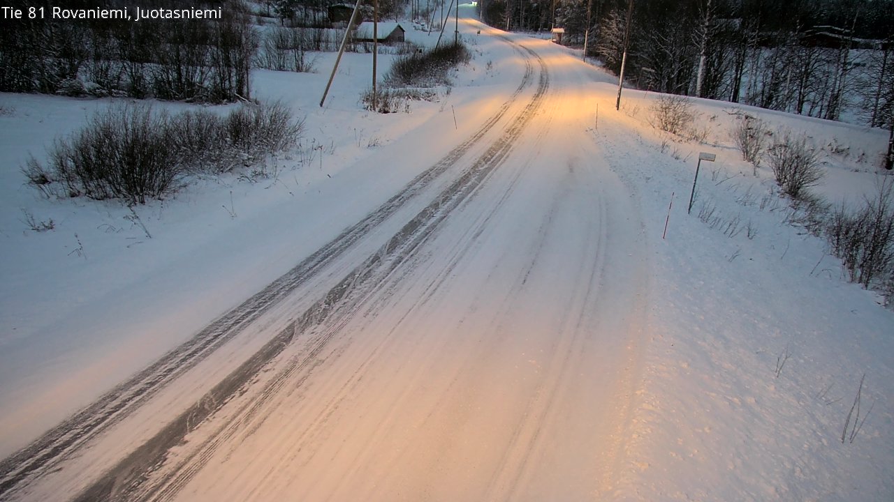 Kelikamerat Kuva Tie 81 Rovaniemi, Juotasniemi, Rovaniemi, Lappi