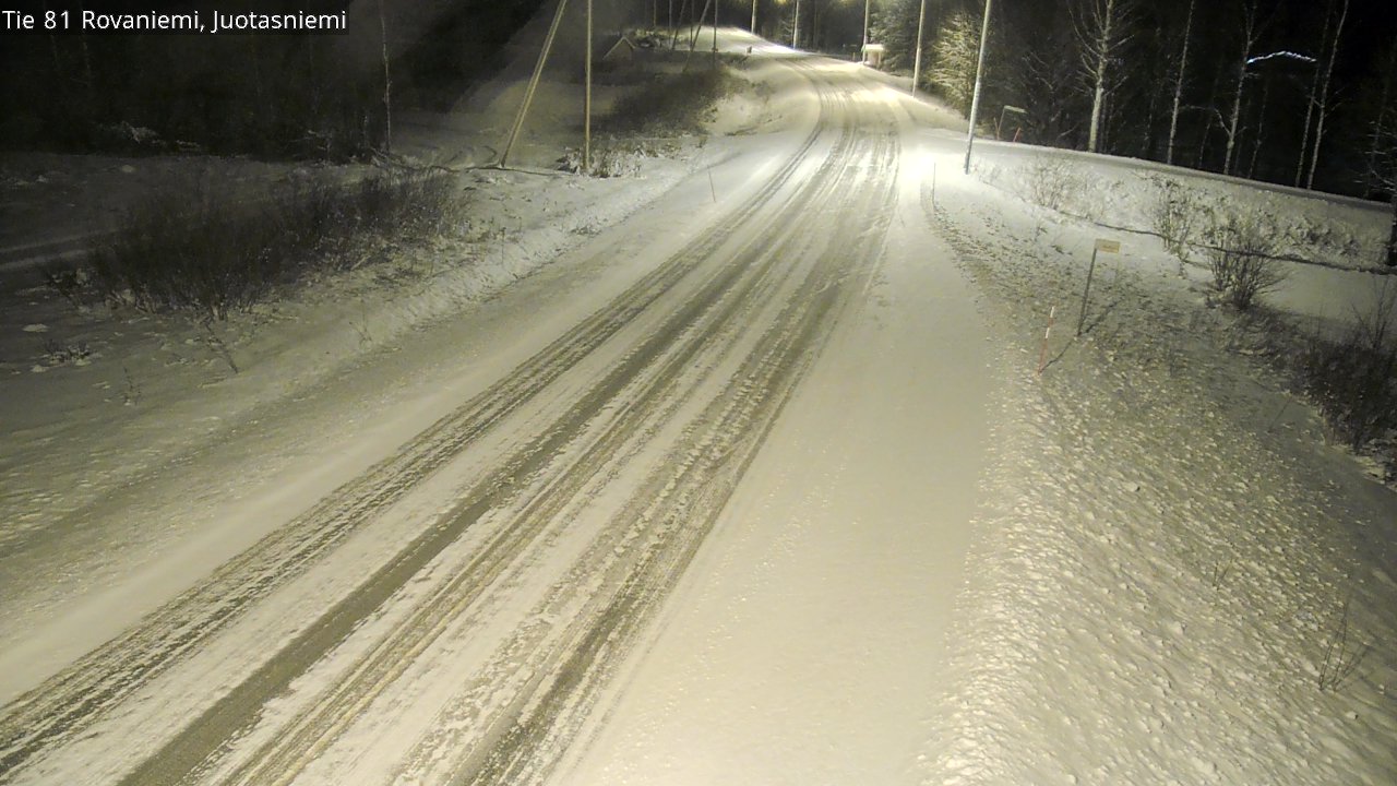 Kelikamerat Kuva Tie 81 Rovaniemi, Juotasniemi, Rovaniemi, Lappi