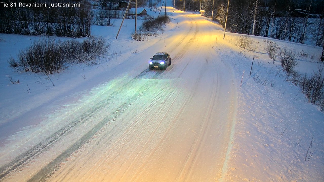 Kelikamerat Kuva Tie 81 Rovaniemi, Juotasniemi, Rovaniemi, Lappi