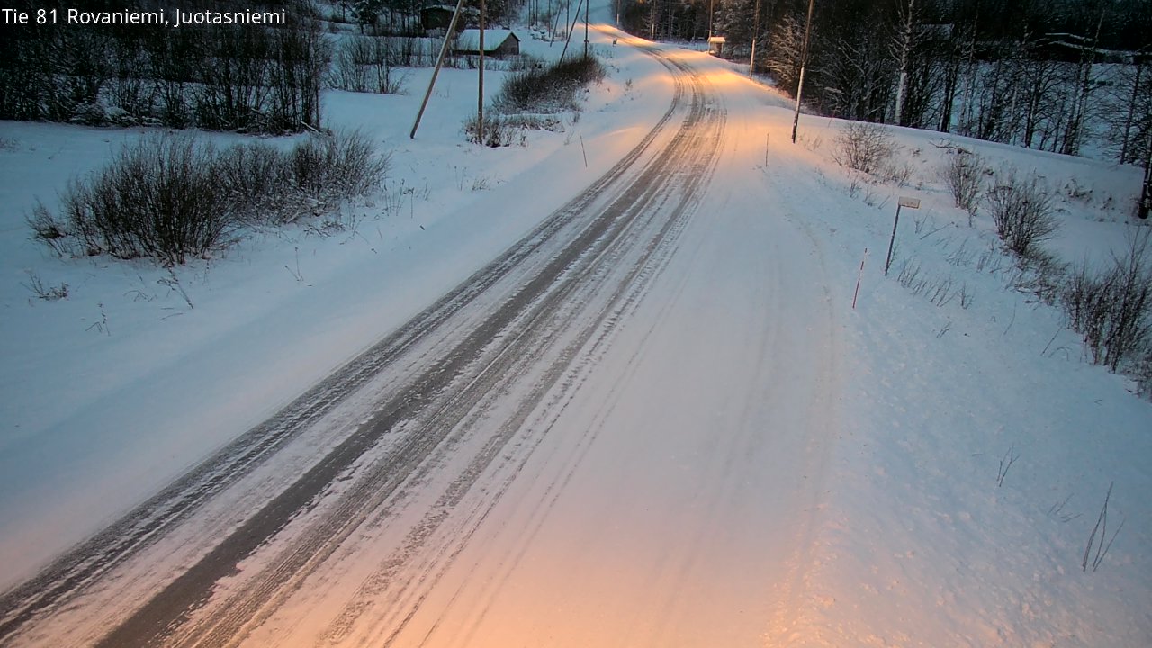 Kelikamerat Kuva Tie 81 Rovaniemi, Juotasniemi, Rovaniemi, Lappi