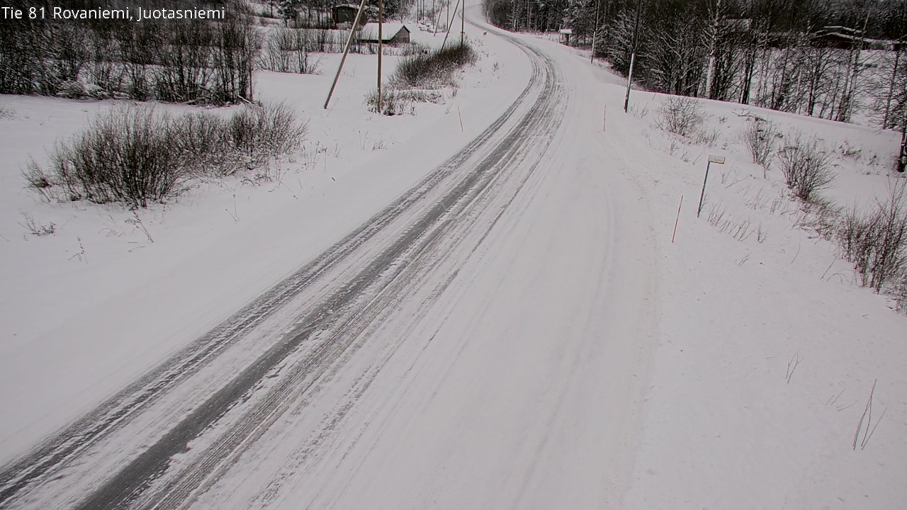 Kelikamerat Kuva Tie 81 Rovaniemi, Juotasniemi, Rovaniemi, Lappi