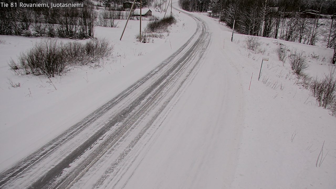 Kelikamerat Kuva Tie 81 Rovaniemi, Juotasniemi, Rovaniemi, Lappi