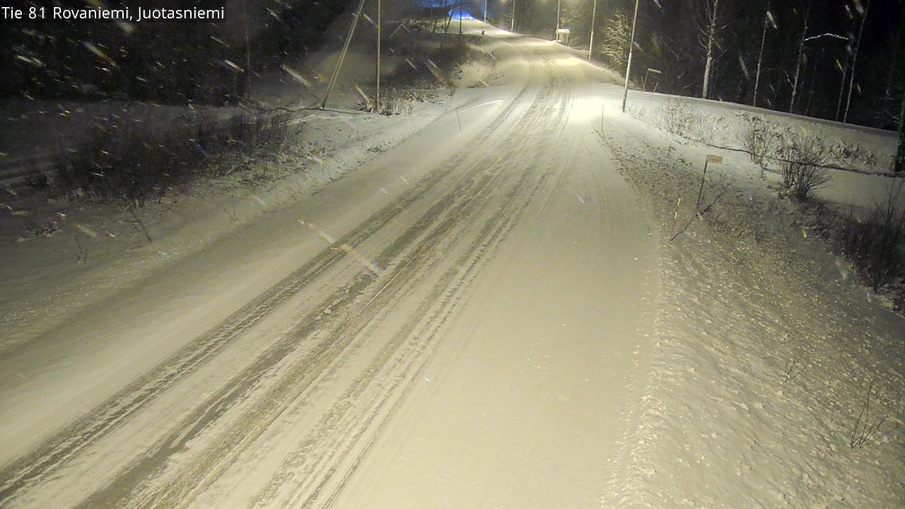 Kelikamerat Kuva Tie 81 Rovaniemi, Juotasniemi, Rovaniemi, Lappi