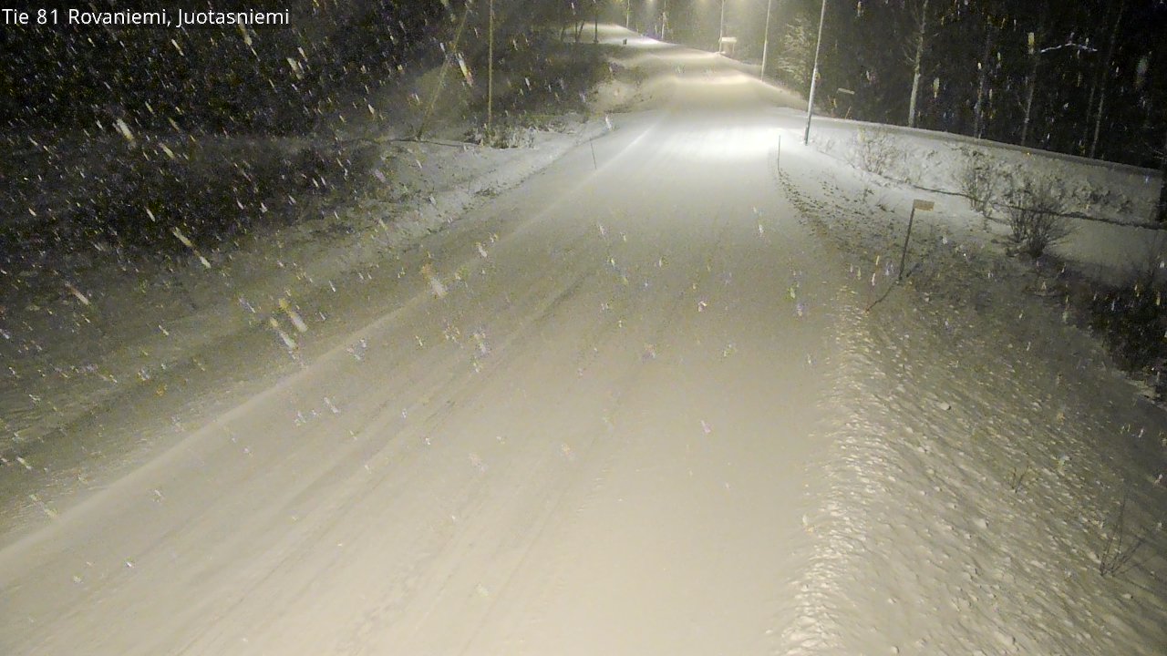 Kelikamerat Kuva Tie 81 Rovaniemi, Juotasniemi, Rovaniemi, Lappi