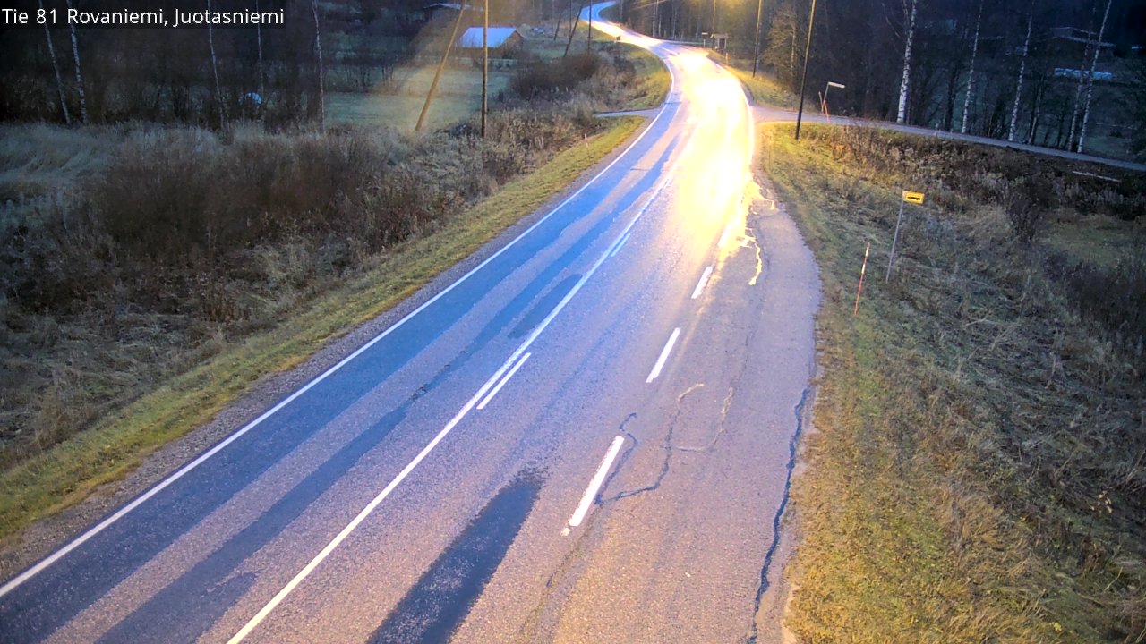 Kelikamerat Kuva Tie 81 Rovaniemi, Juotasniemi, Rovaniemi, Lappi