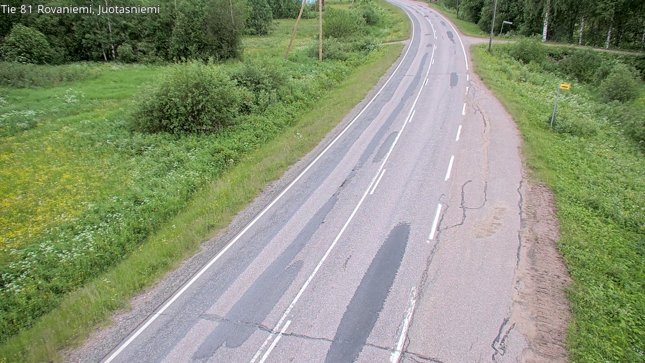Kelikamerat Kuva Tie 81 Rovaniemi, Juotasniemi, Rovaniemi, Lappi