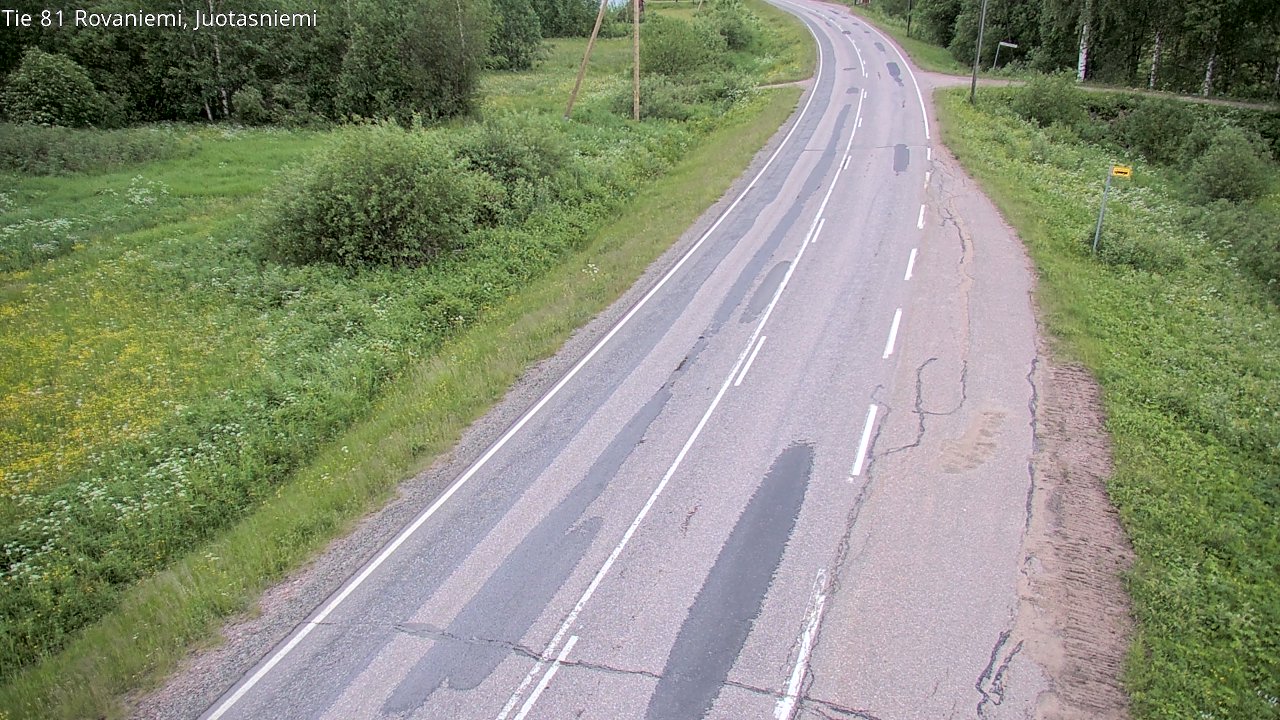 Kelikamerat Kuva Tie 81 Rovaniemi, Juotasniemi, Rovaniemi, Lappi