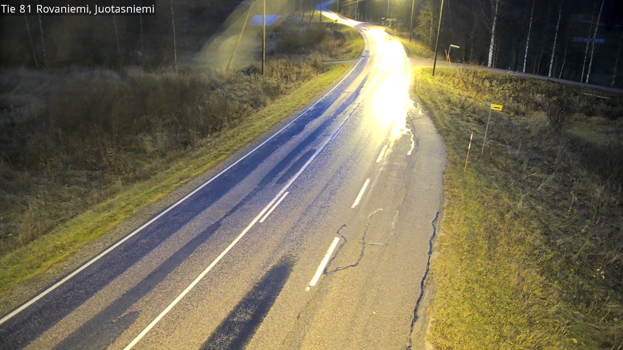 Kelikamerat Kuva Tie 81 Rovaniemi, Juotasniemi, Rovaniemi, Lappi