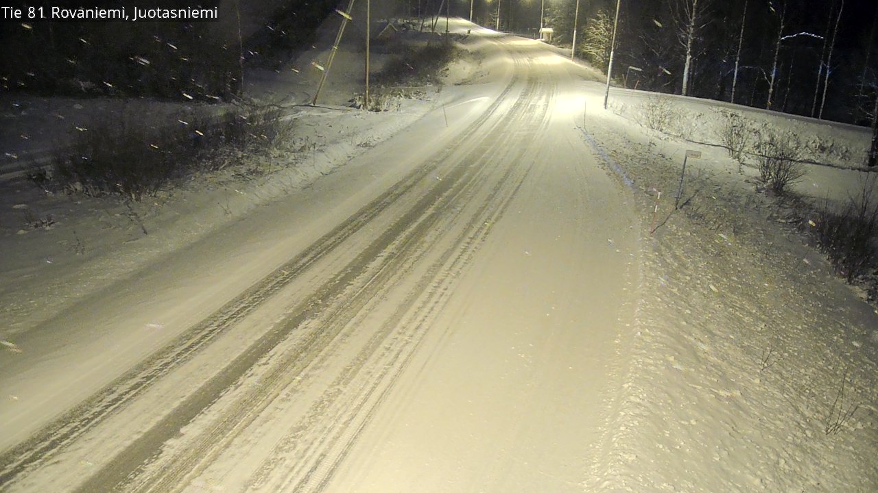 Kelikamerat Kuva Tie 81 Rovaniemi, Juotasniemi, Rovaniemi, Lappi