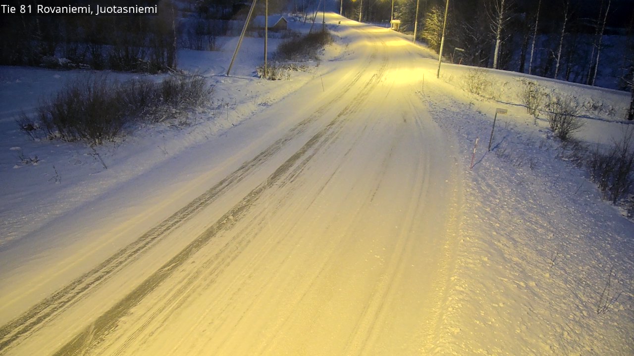 Kelikamerat Kuva Tie 81 Rovaniemi, Juotasniemi, Rovaniemi, Lappi