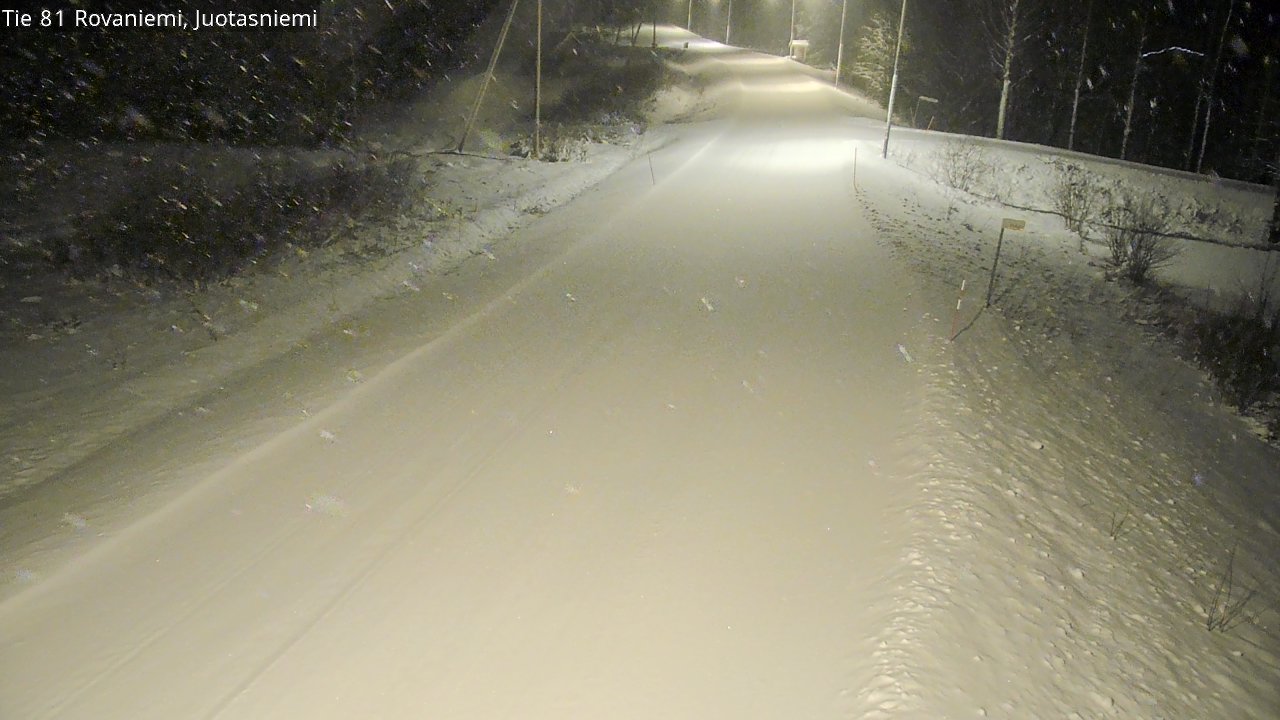 Kelikamerat Kuva Tie 81 Rovaniemi, Juotasniemi, Rovaniemi, Lappi