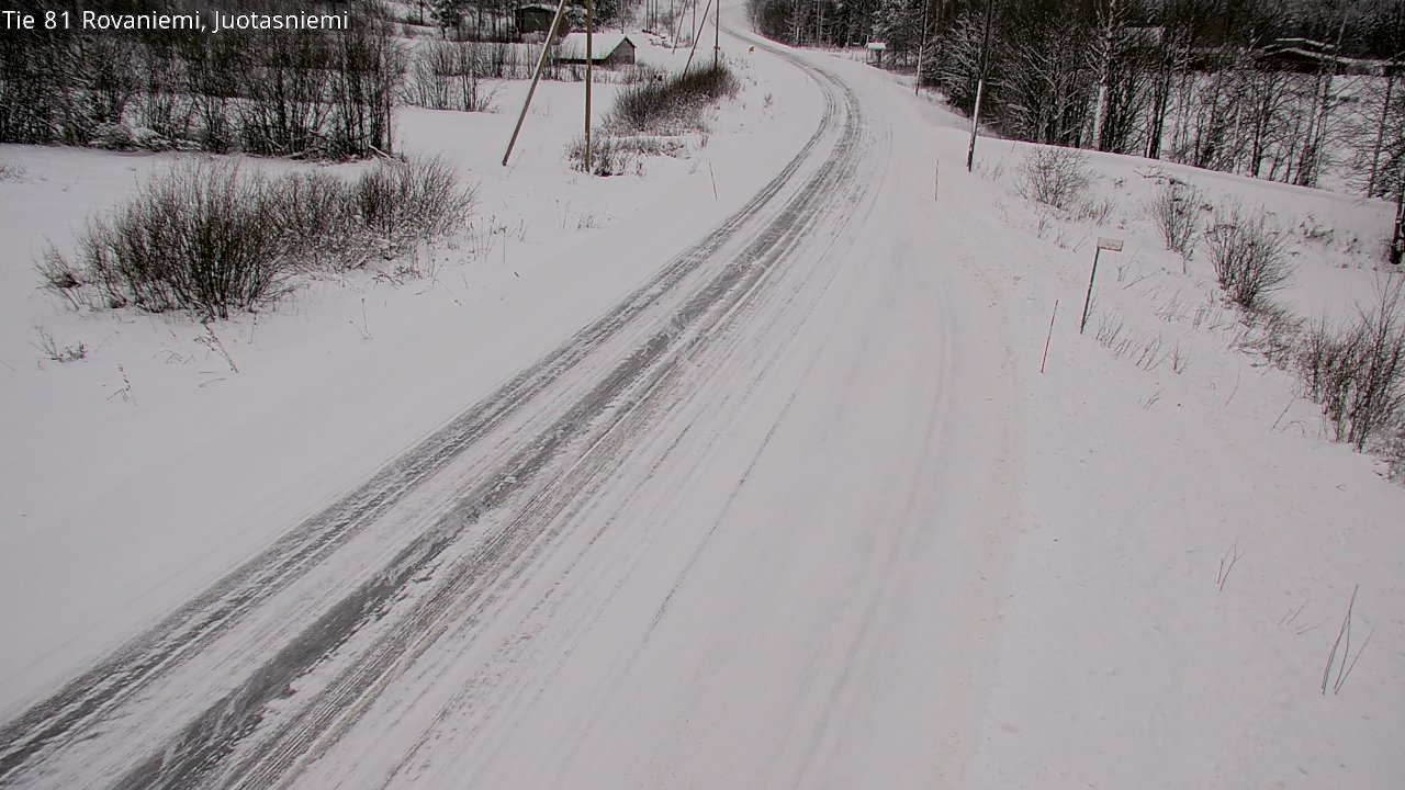 Kelikamerat Kuva Tie 81 Rovaniemi, Juotasniemi, Rovaniemi, Lappi