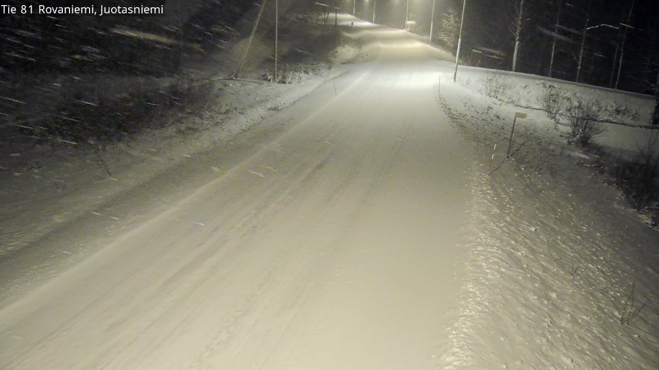 Kelikamerat Kuva Tie 81 Rovaniemi, Juotasniemi, Rovaniemi, Lappi