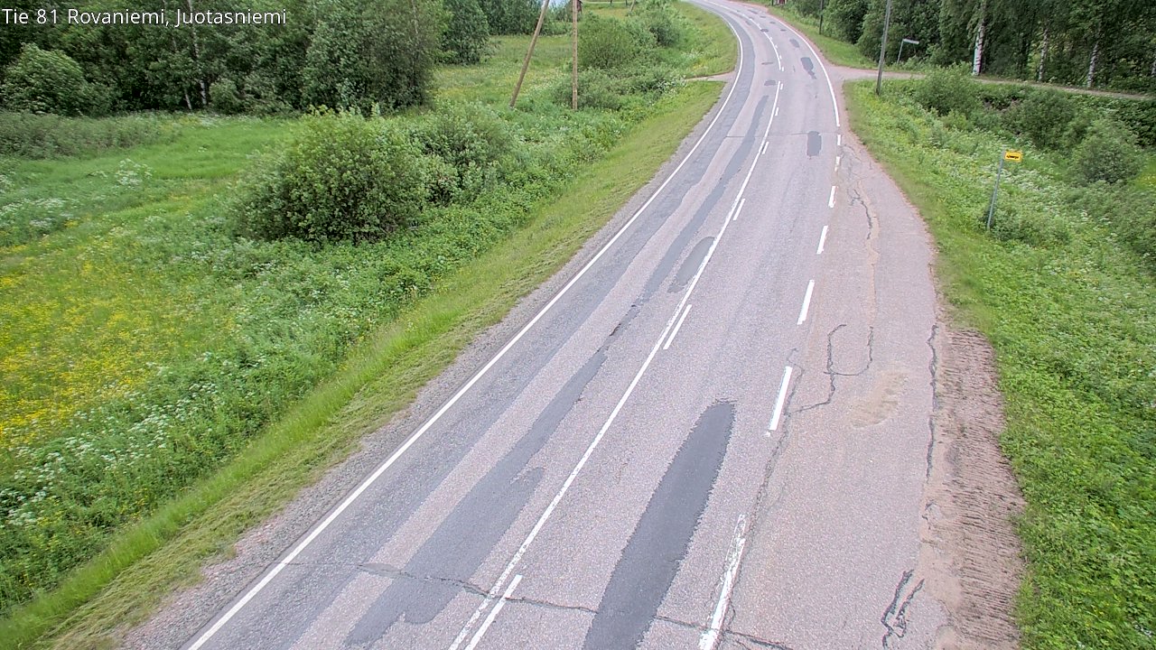Kelikamerat Kuva Tie 81 Rovaniemi, Juotasniemi, Rovaniemi, Lappi
