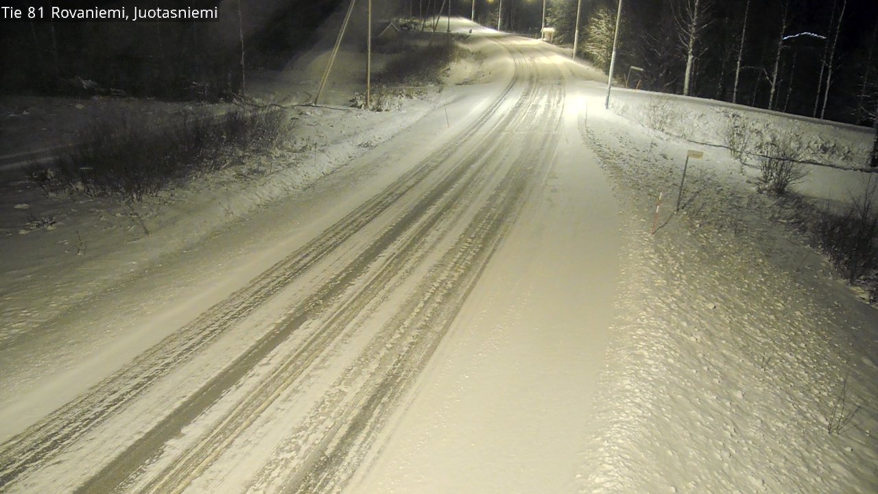 Kelikamerat Kuva Tie 81 Rovaniemi, Juotasniemi, Rovaniemi, Lappi