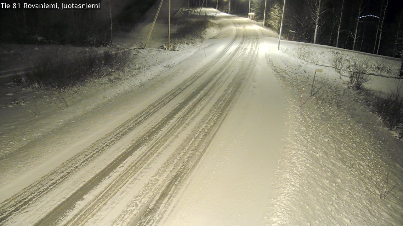 Kelikamerat Kuva Tie 81 Rovaniemi, Juotasniemi, Rovaniemi, Lappi