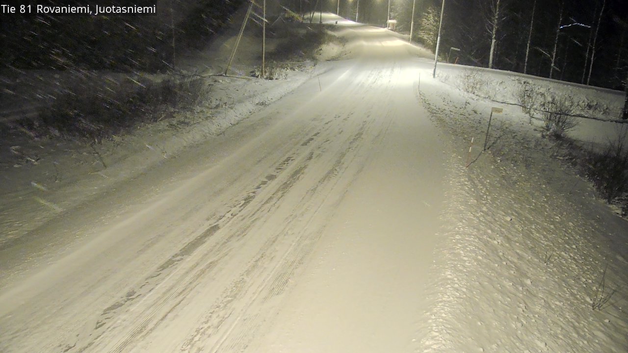 Kelikamerat Kuva Tie 81 Rovaniemi, Juotasniemi, Rovaniemi, Lappi