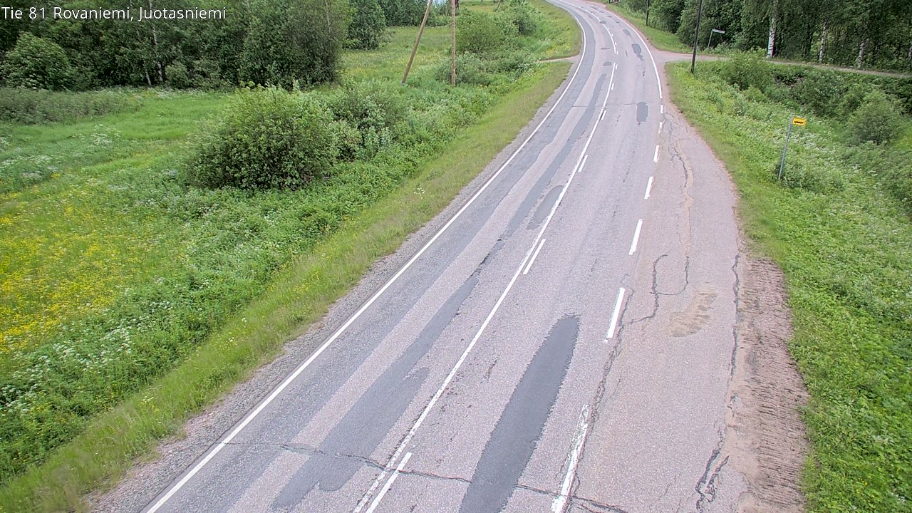 Kelikamerat Kuva Tie 81 Rovaniemi, Juotasniemi, Rovaniemi, Lappi