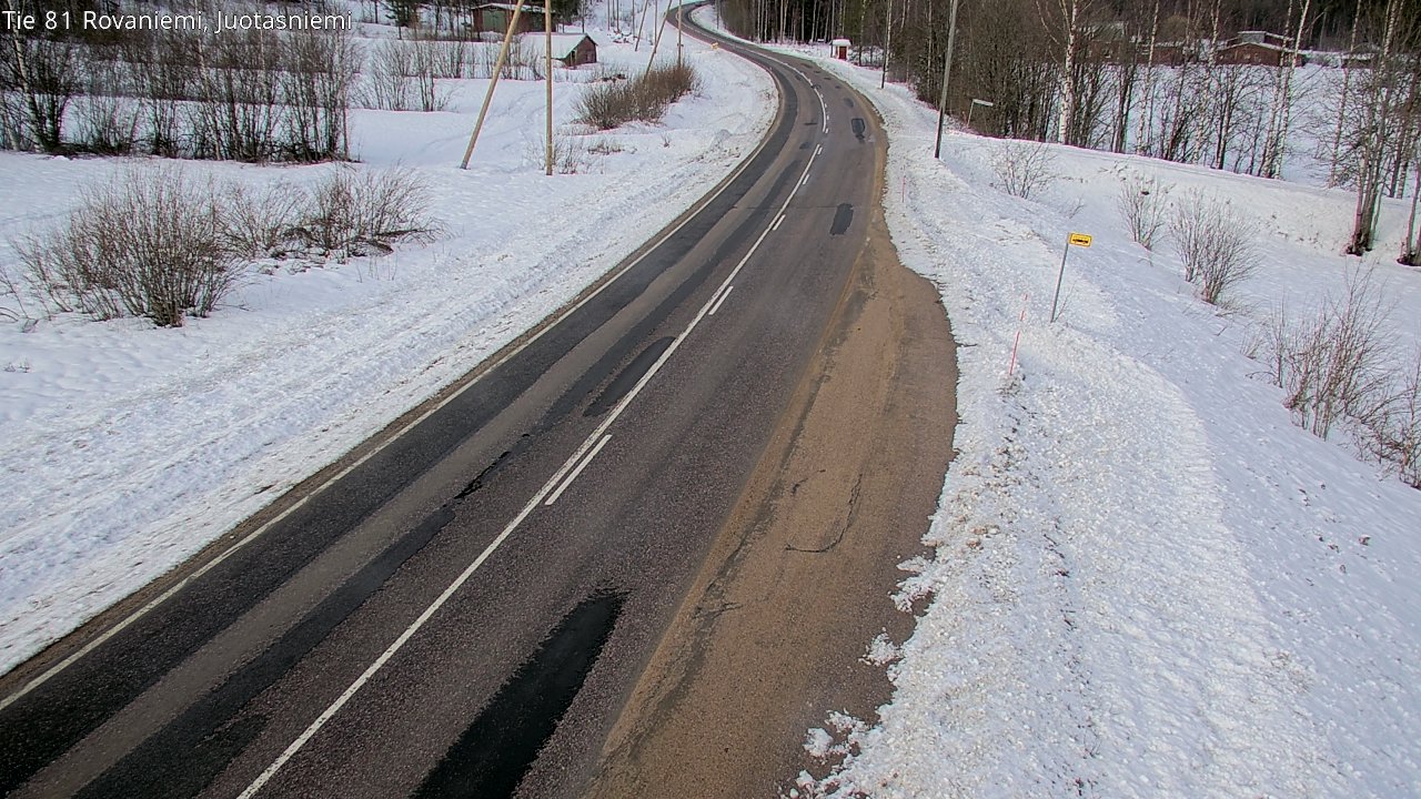 Kelikamerat Kuva Tie 81 Rovaniemi, Juotasniemi, Rovaniemi, Lappi