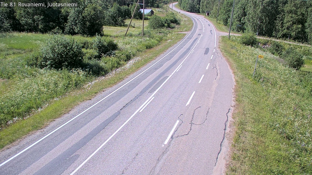 Kelikamerat Kuva Tie 81 Rovaniemi, Juotasniemi, Rovaniemi, Lappi