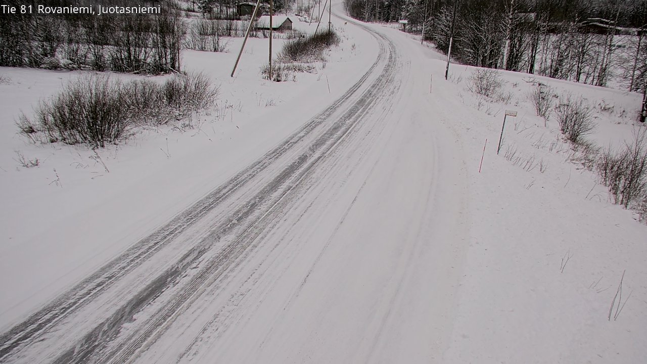 Kelikamerat Kuva Tie 81 Rovaniemi, Juotasniemi, Rovaniemi, Lappi
