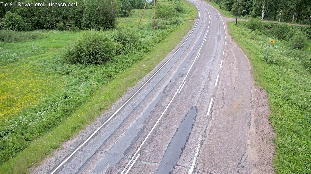 Kelikamerat Kuva Tie 81 Rovaniemi, Juotasniemi, Rovaniemi, Lappi