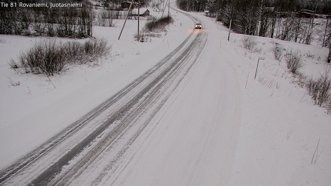 Kelikamerat Kuva Tie 81 Rovaniemi, Juotasniemi, Rovaniemi, Lappi