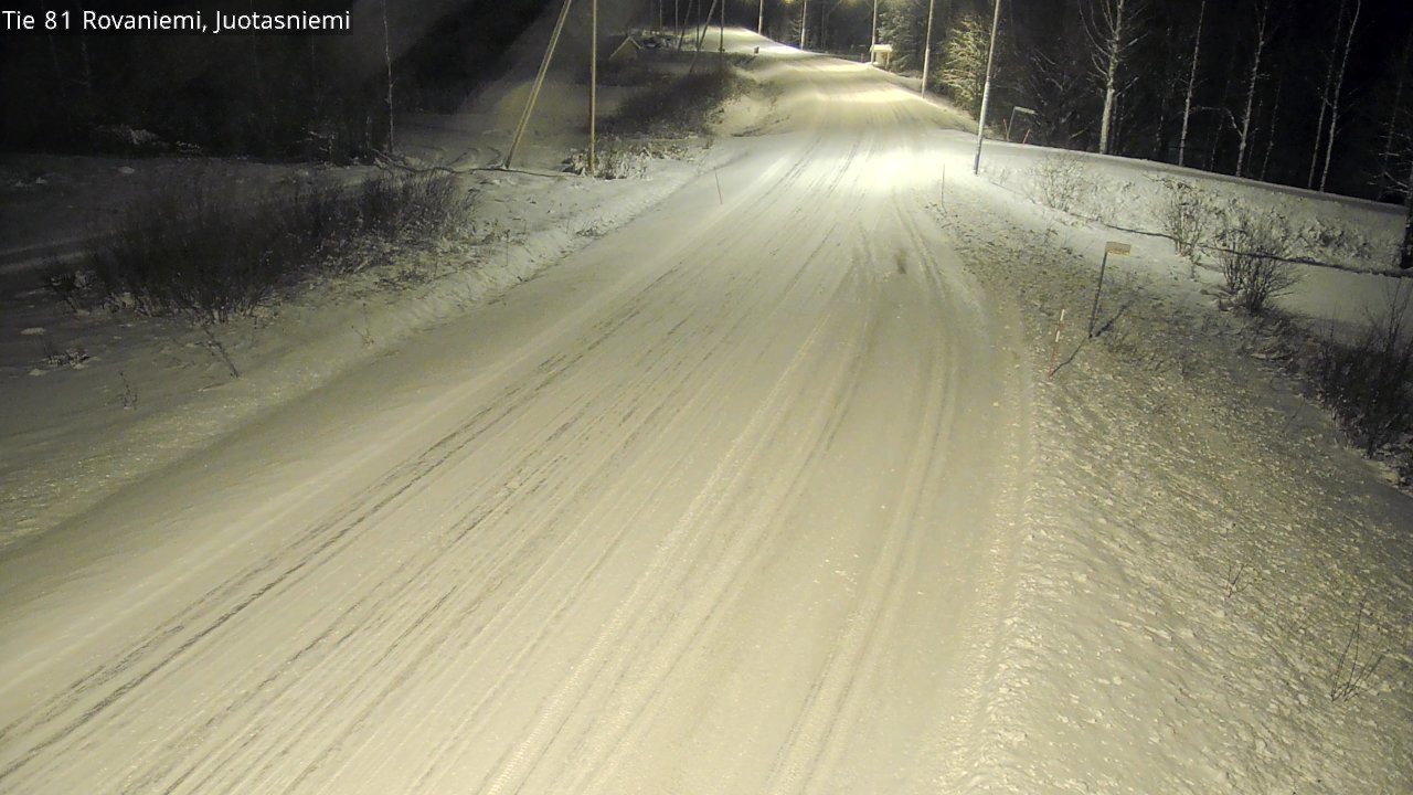 Kelikamerat Kuva Tie 81 Rovaniemi, Juotasniemi, Rovaniemi, Lappi