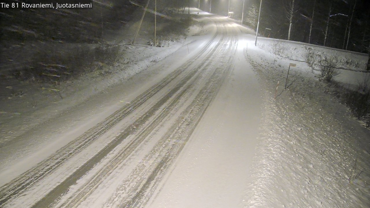 Kelikamerat Kuva Tie 81 Rovaniemi, Juotasniemi, Rovaniemi, Lappi