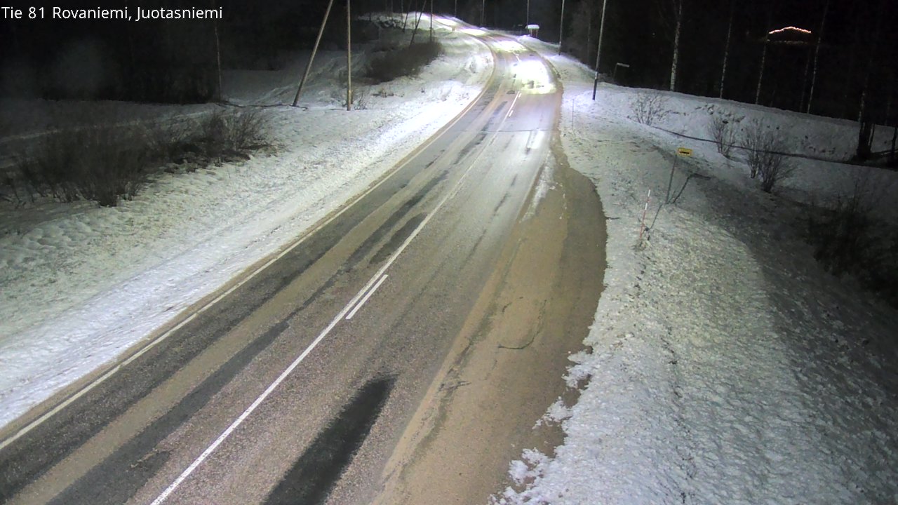 Kelikamerat Kuva Tie 81 Rovaniemi, Juotasniemi, Rovaniemi, Lappi