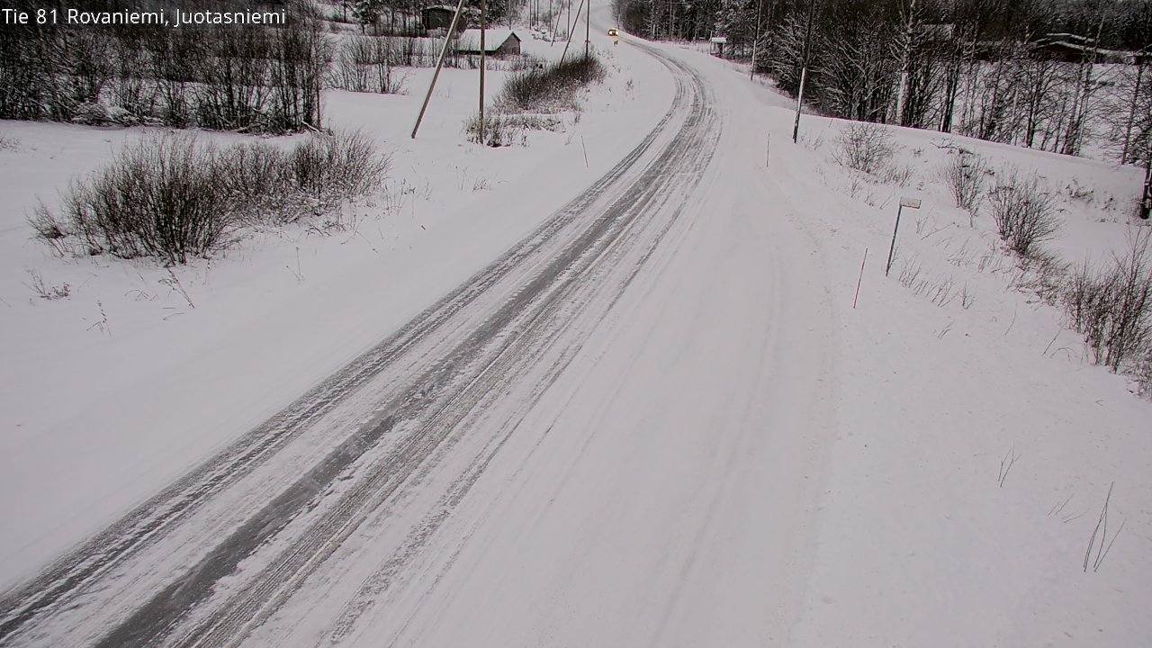 Kelikamerat Kuva Tie 81 Rovaniemi, Juotasniemi, Rovaniemi, Lappi