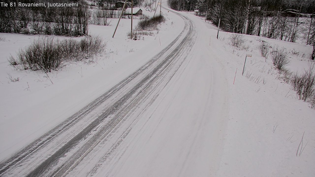 Kelikamerat Kuva Tie 81 Rovaniemi, Juotasniemi, Rovaniemi, Lappi