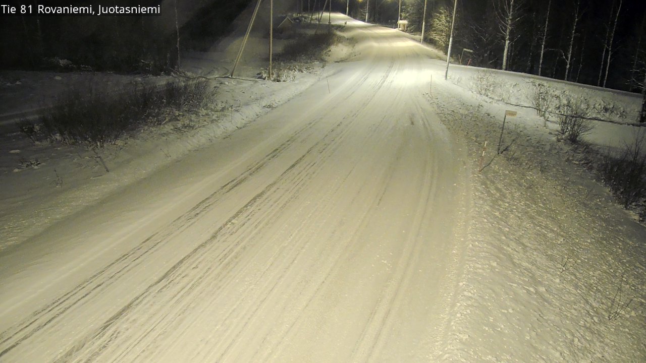 Kelikamerat Kuva Tie 81 Rovaniemi, Juotasniemi, Rovaniemi, Lappi