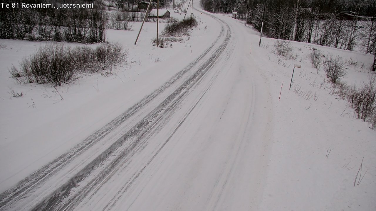 Kelikamerat Kuva Tie 81 Rovaniemi, Juotasniemi, Rovaniemi, Lappi