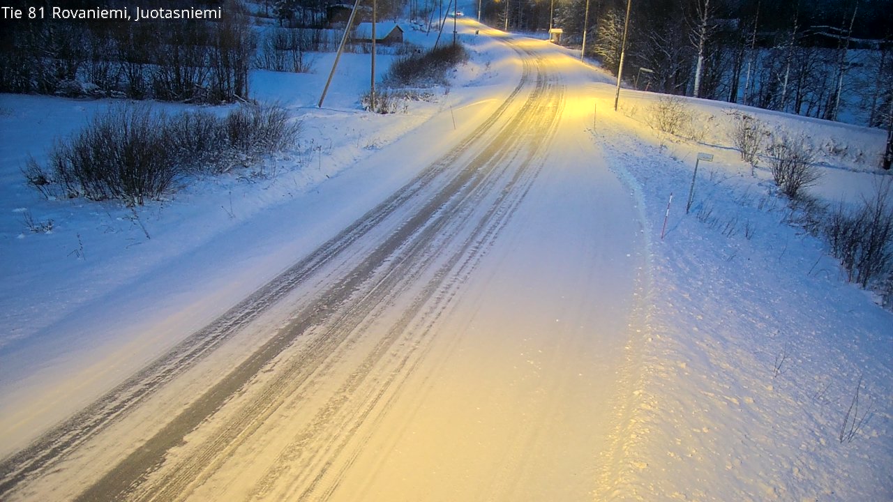 Kelikamerat Kuva Tie 81 Rovaniemi, Juotasniemi, Rovaniemi, Lappi