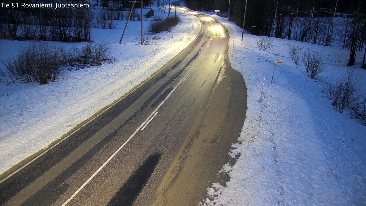 Kelikamerat Kuva Tie 81 Rovaniemi, Juotasniemi, Rovaniemi, Lappi