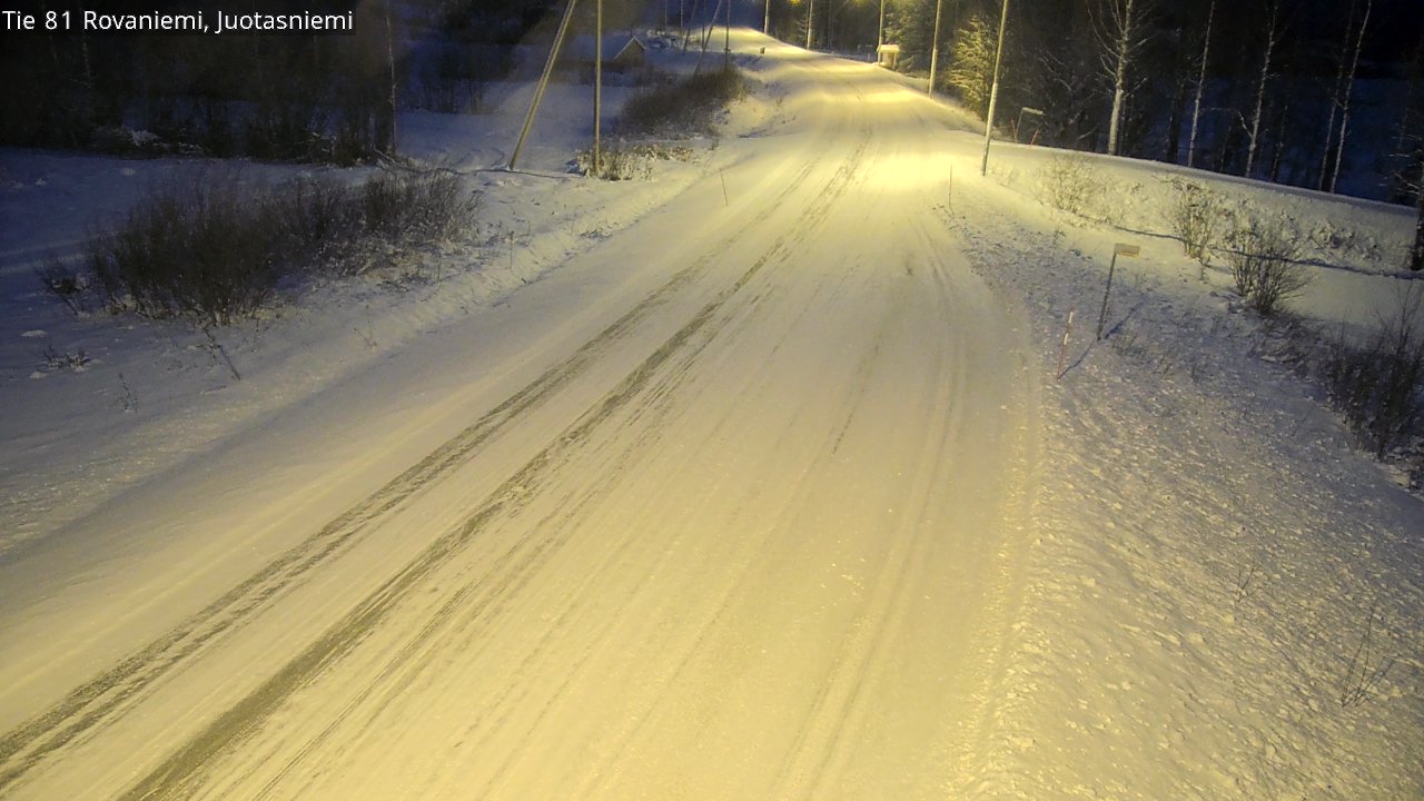 Kelikamerat Kuva Tie 81 Rovaniemi, Juotasniemi, Rovaniemi, Lappi