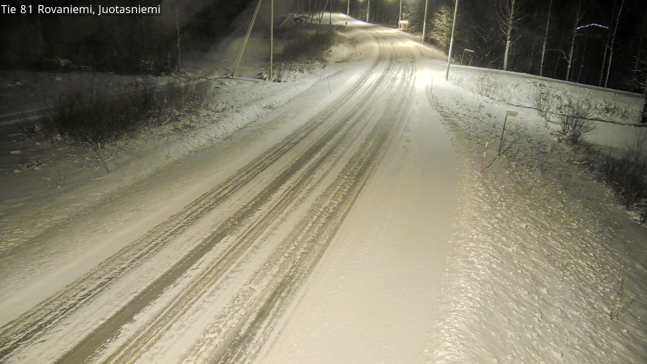 Kelikamerat Kuva Tie 81 Rovaniemi, Juotasniemi, Rovaniemi, Lappi