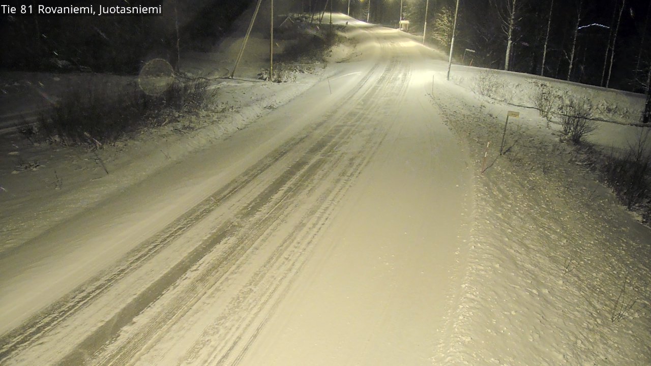 Kelikamerat Kuva Tie 81 Rovaniemi, Juotasniemi, Rovaniemi, Lappi