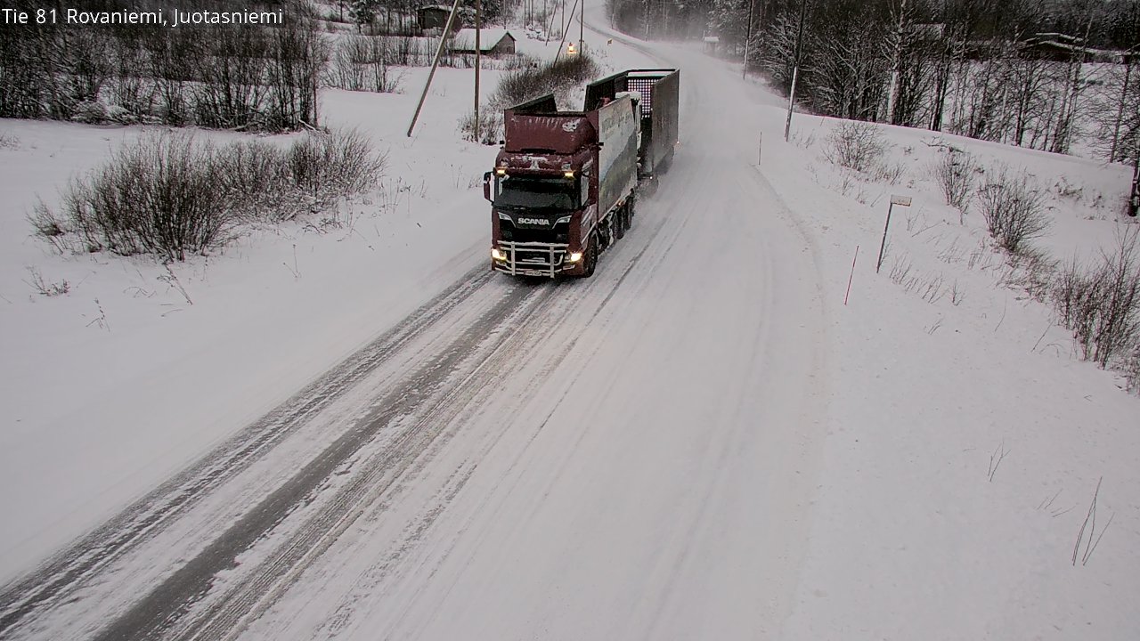 Kelikamerat Kuva Tie 81 Rovaniemi, Juotasniemi, Rovaniemi, Lappi