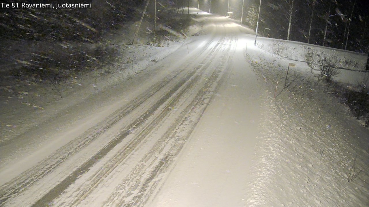 Kelikamerat Kuva Tie 81 Rovaniemi, Juotasniemi, Rovaniemi, Lappi