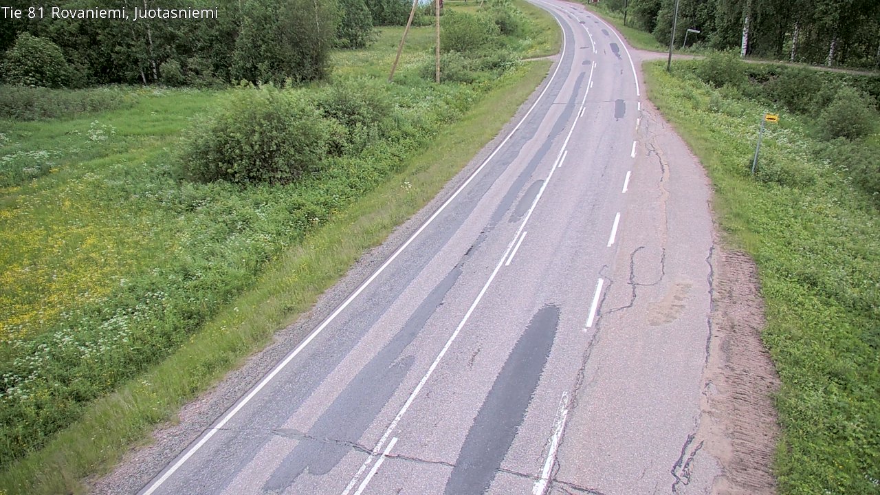 Kelikamerat Kuva Tie 81 Rovaniemi, Juotasniemi, Rovaniemi, Lappi