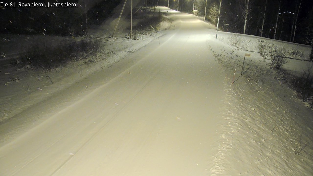 Kelikamerat Kuva Tie 81 Rovaniemi, Juotasniemi, Rovaniemi, Lappi