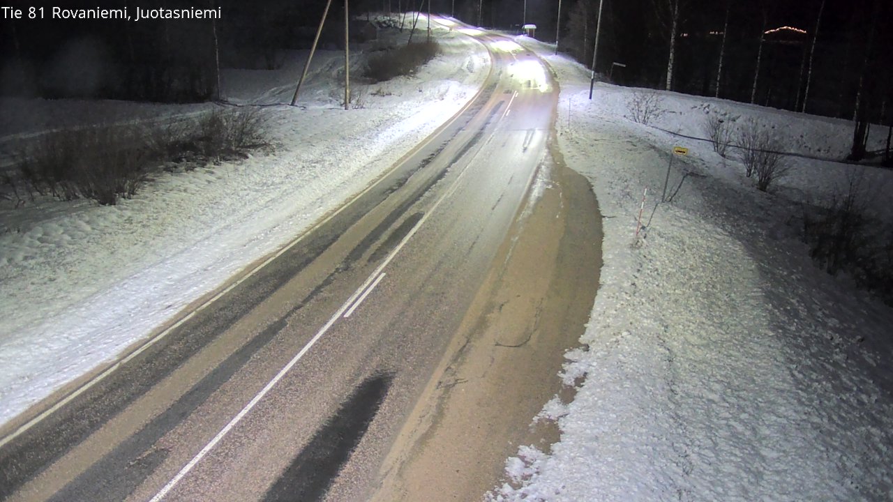 Kelikamerat Kuva Tie 81 Rovaniemi, Juotasniemi, Rovaniemi, Lappi