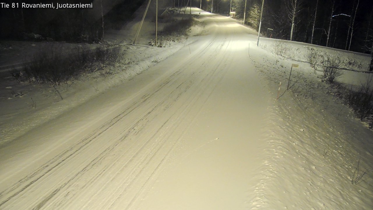 Kelikamerat Kuva Tie 81 Rovaniemi, Juotasniemi, Rovaniemi, Lappi