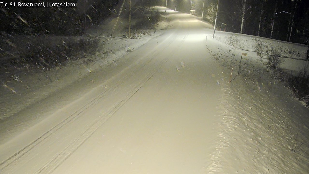 Kelikamerat Kuva Tie 81 Rovaniemi, Juotasniemi, Rovaniemi, Lappi