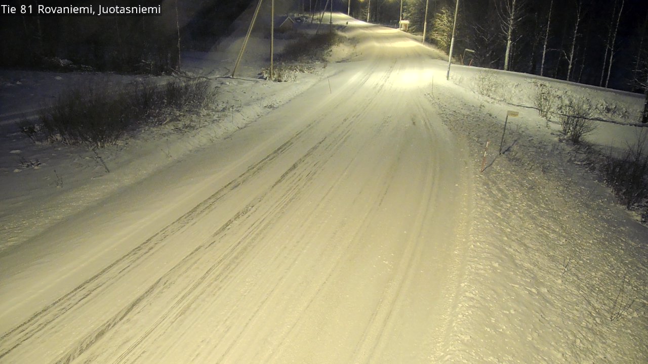 Kelikamerat Kuva Tie 81 Rovaniemi, Juotasniemi, Rovaniemi, Lappi