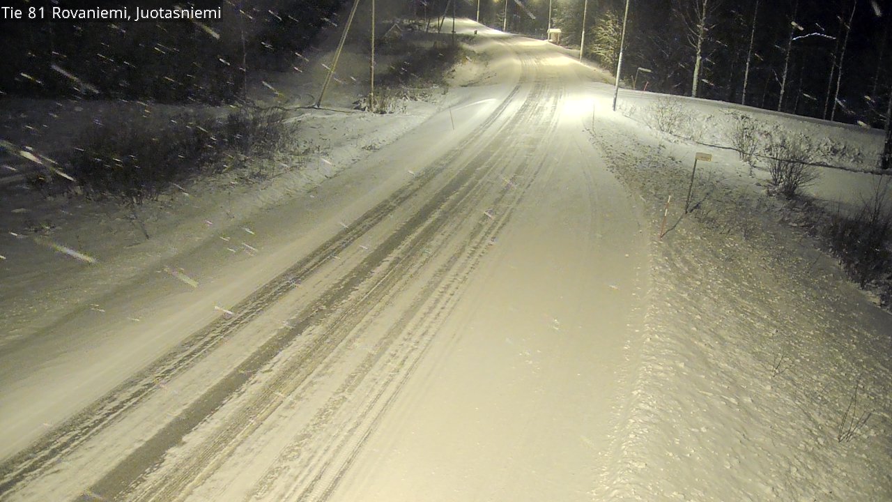 Kelikamerat Kuva Tie 81 Rovaniemi, Juotasniemi, Rovaniemi, Lappi